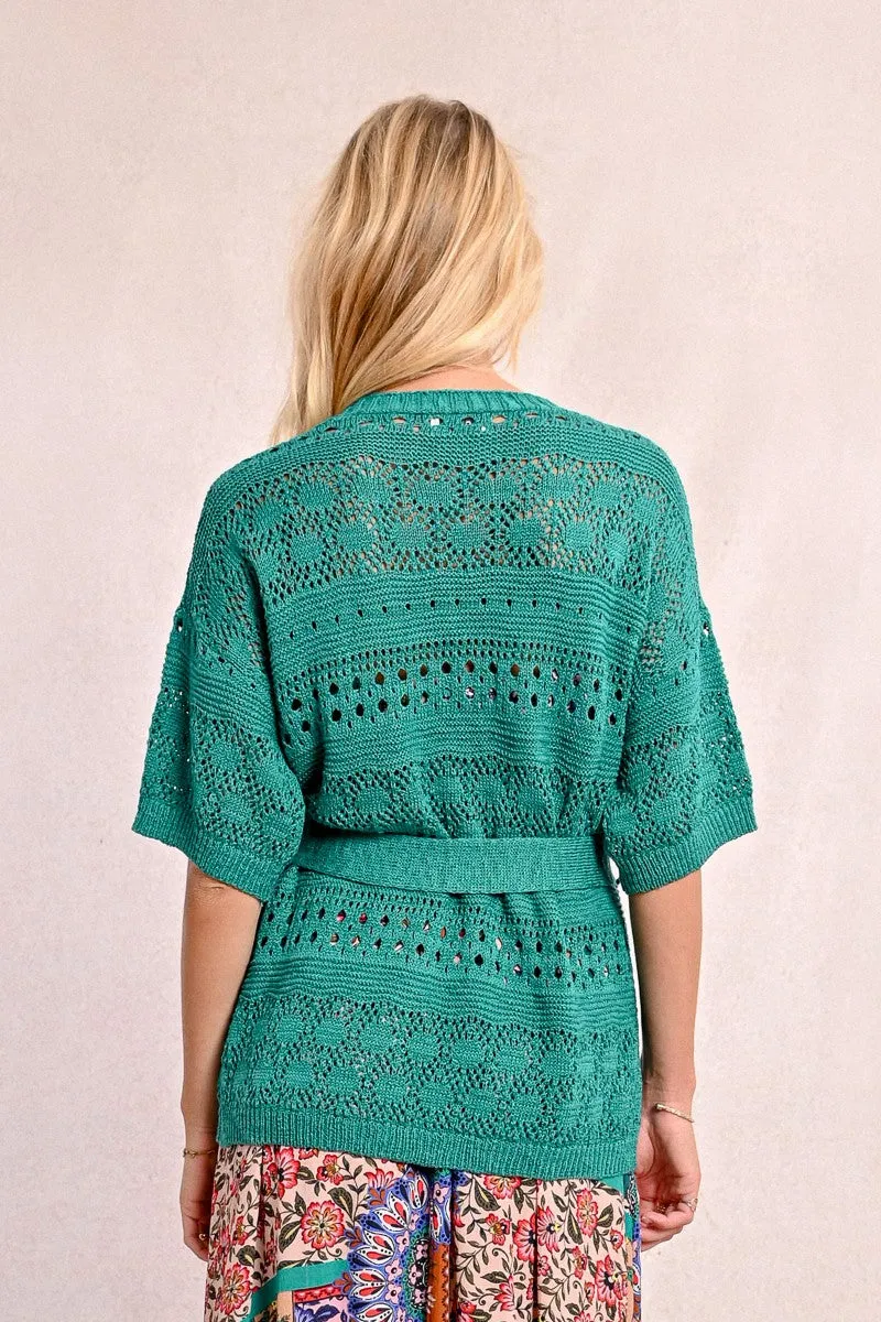 TIEABLE KNIT VEST