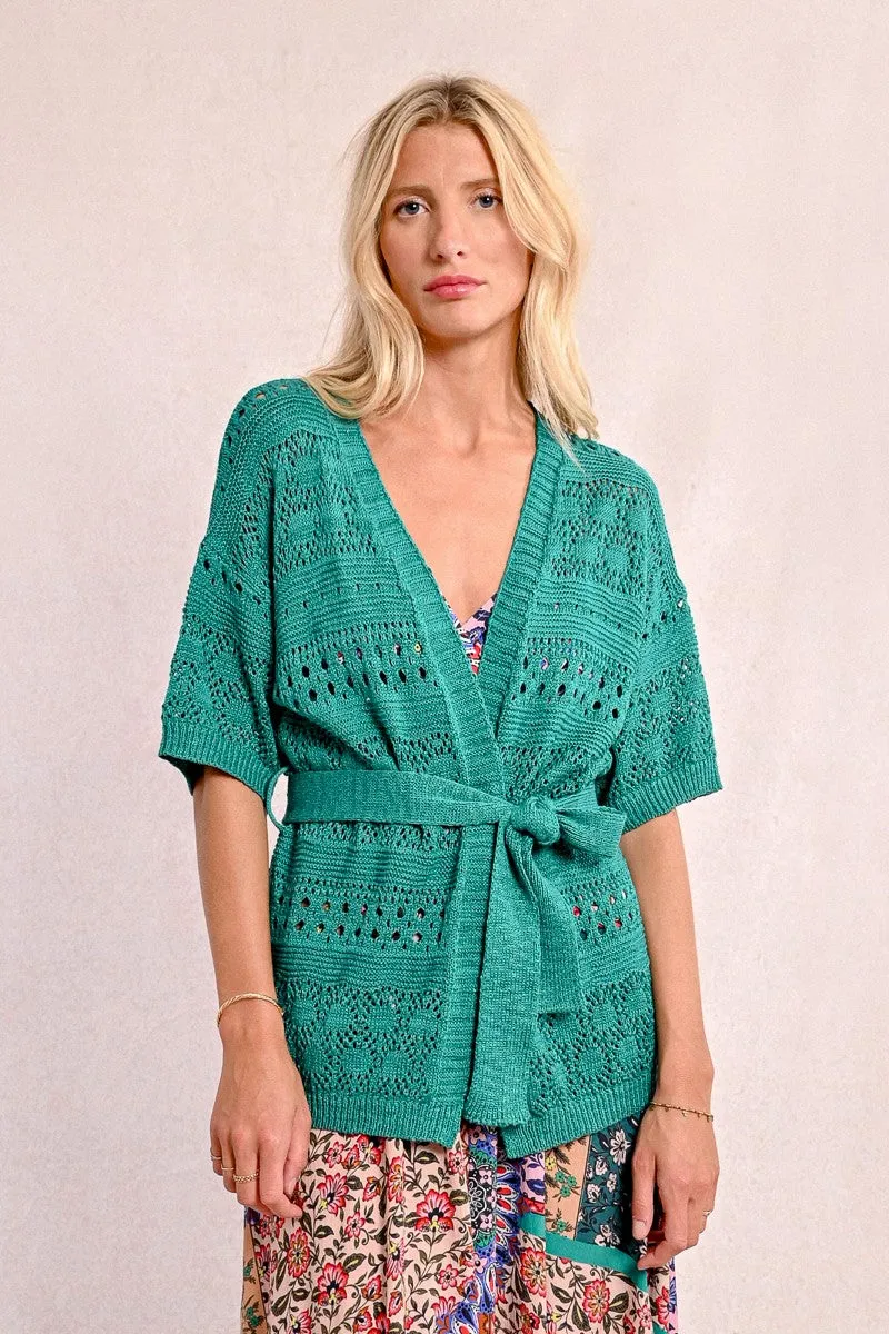 TIEABLE KNIT VEST