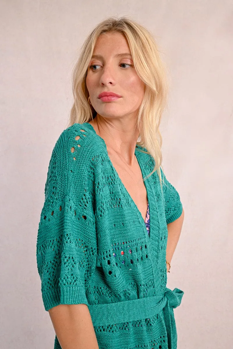 TIEABLE KNIT VEST