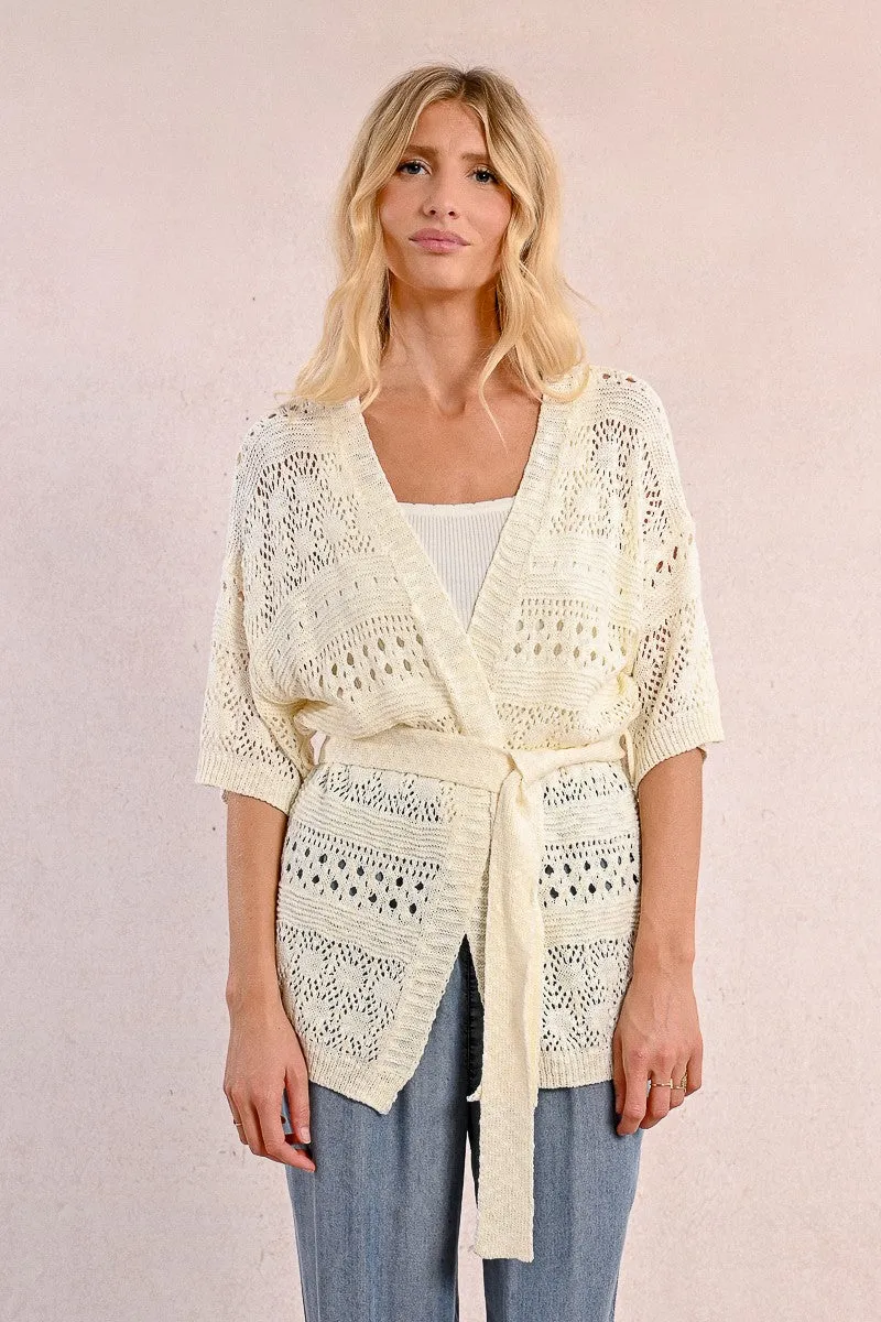 TIEABLE KNIT VEST