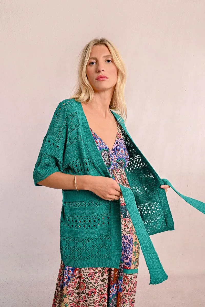TIEABLE KNIT VEST
