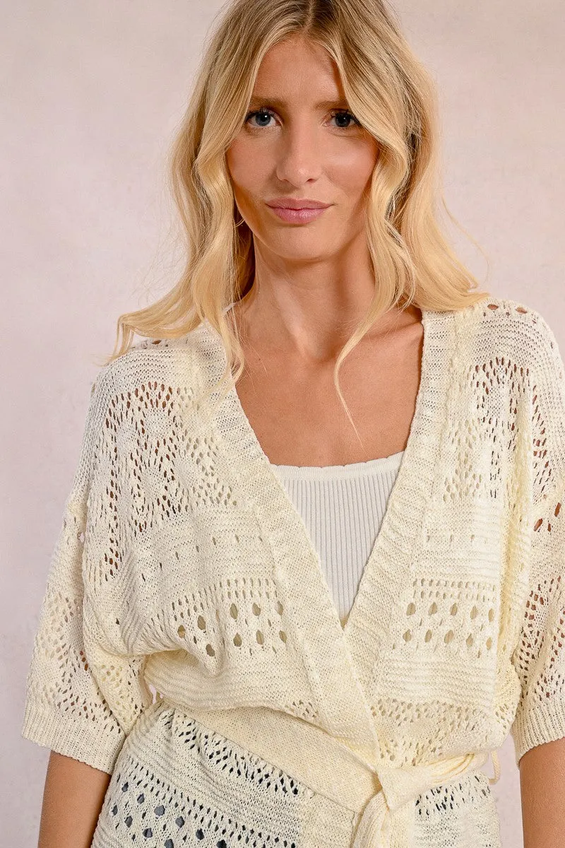 TIEABLE KNIT VEST