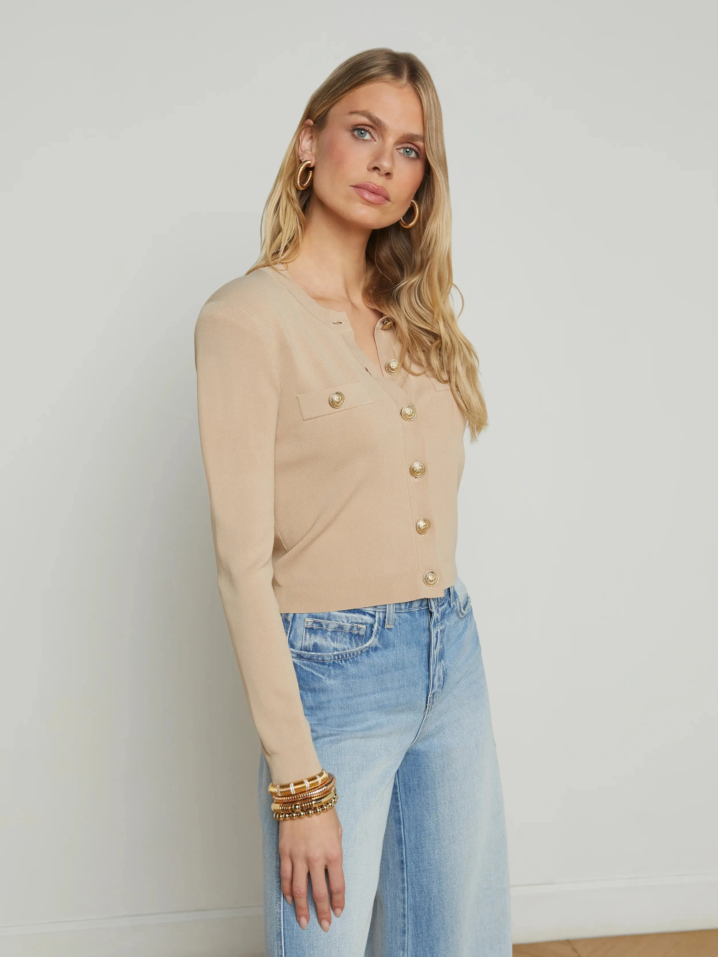 Toulouse Cardigan - Almond