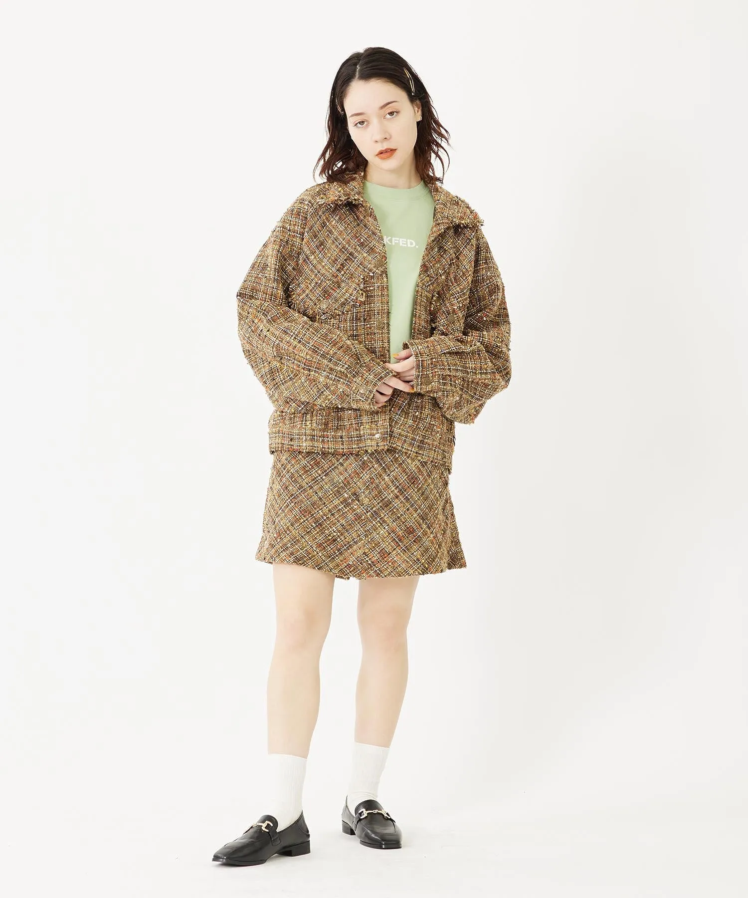 TWEED CULOTTES MILKFED.