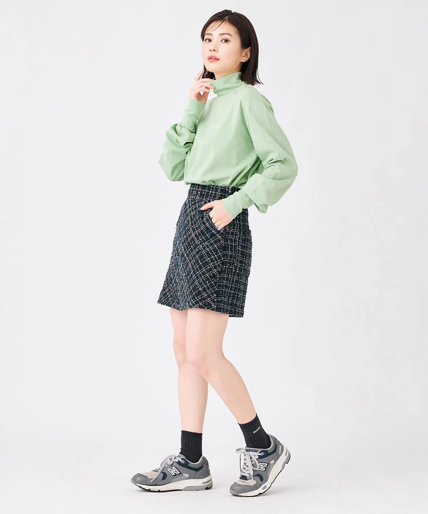 TWEED CULOTTES MILKFED.