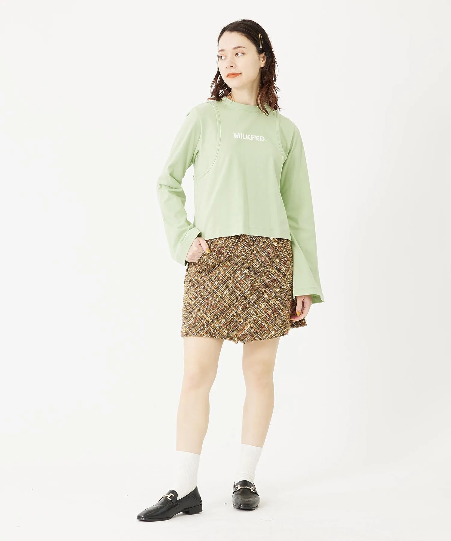 TWEED CULOTTES MILKFED.