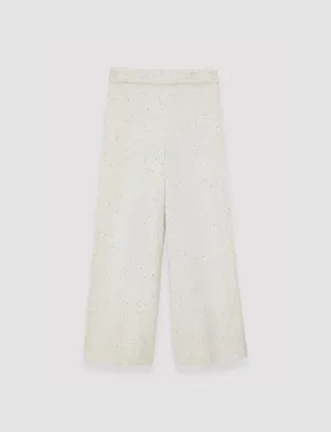 Tweed Knit Culottes