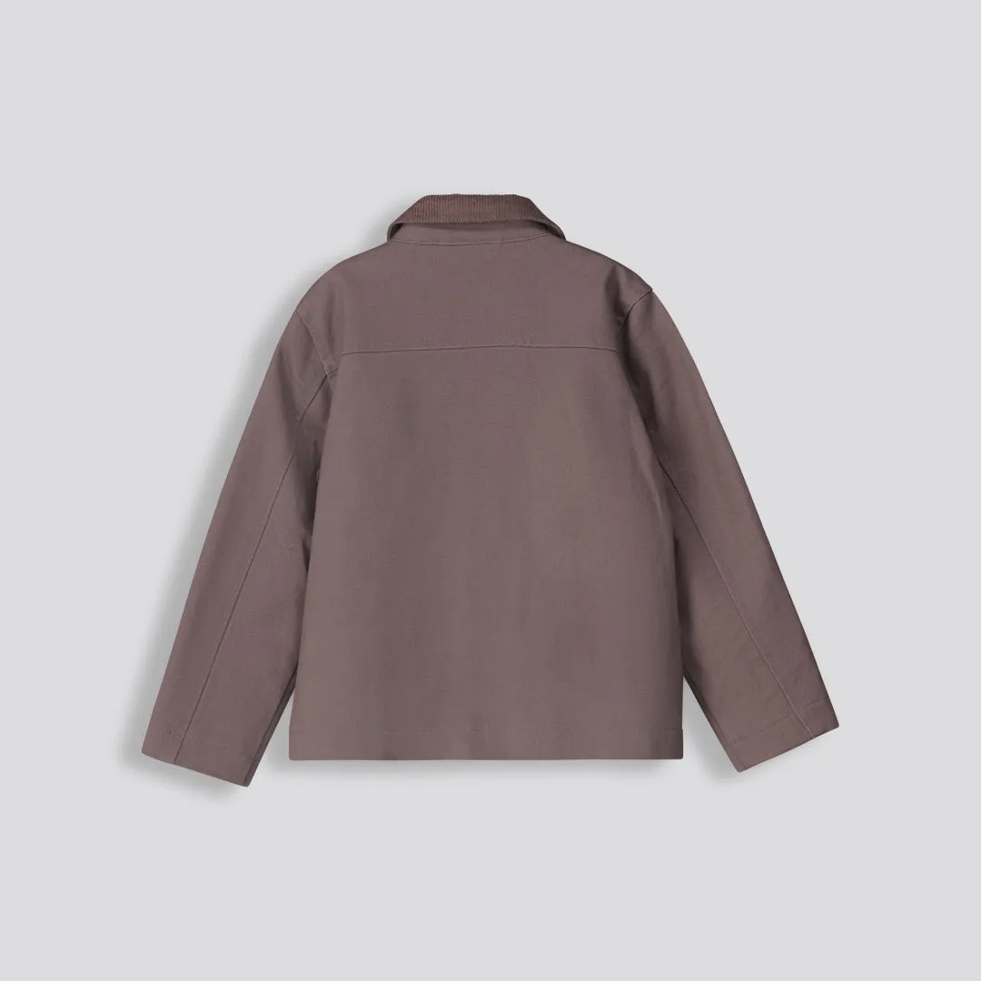 Twill Jacket _ 158835 _ Brown