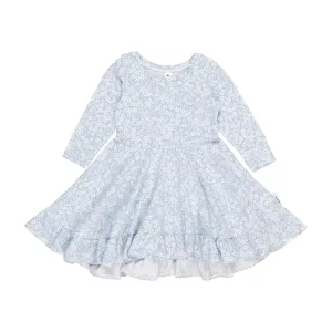 Unicorn Surprise Long Sleeve Swing Dress
