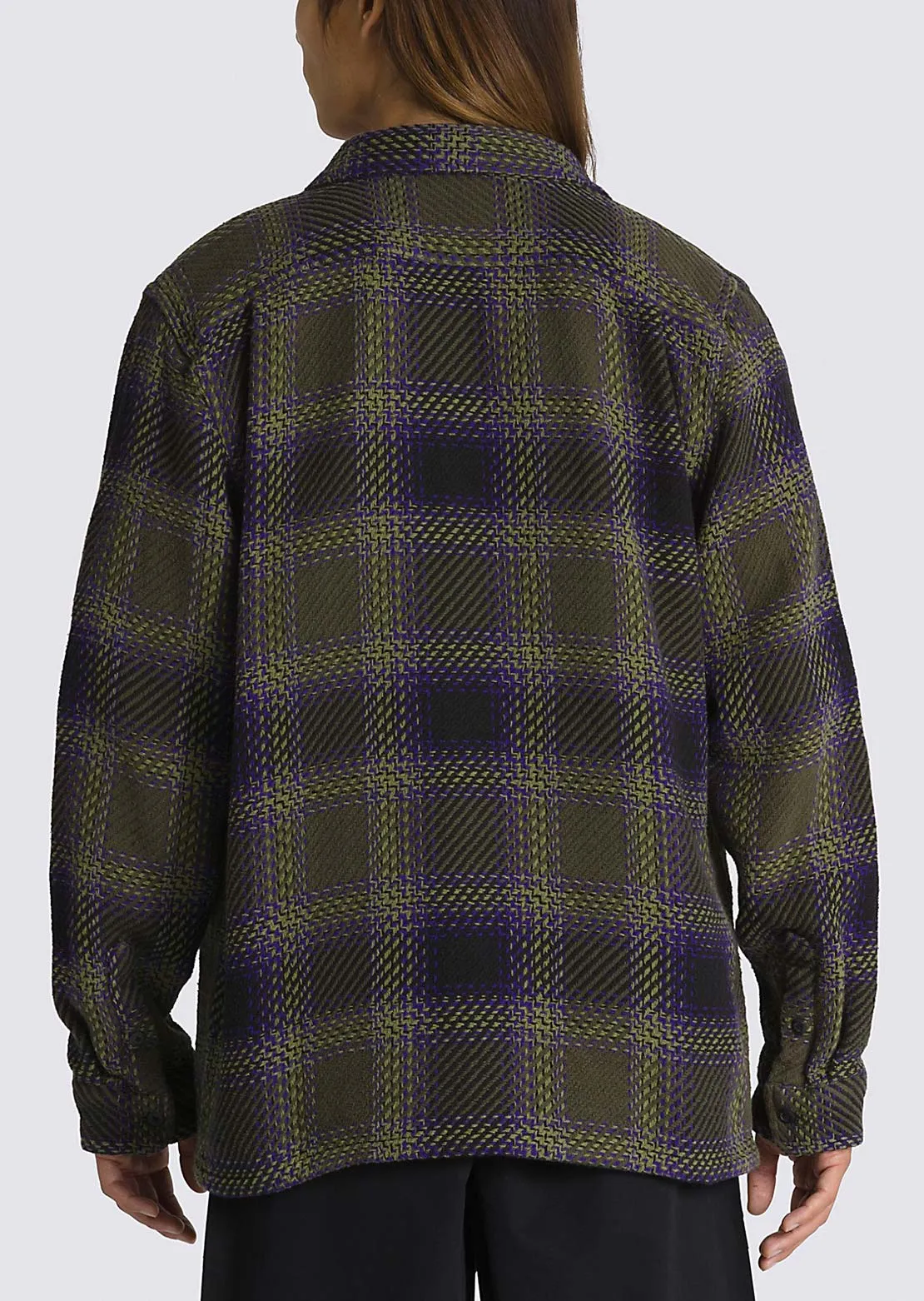 Vans Men's Saviano Woven Long Sleeve