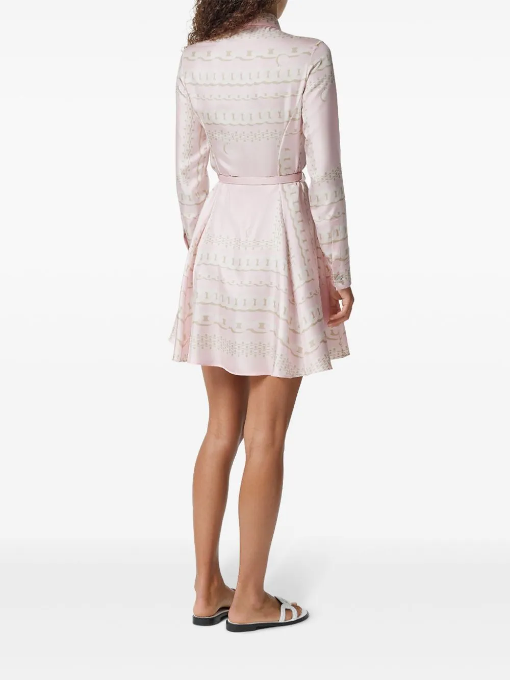 Versace treasure silk shirtdress