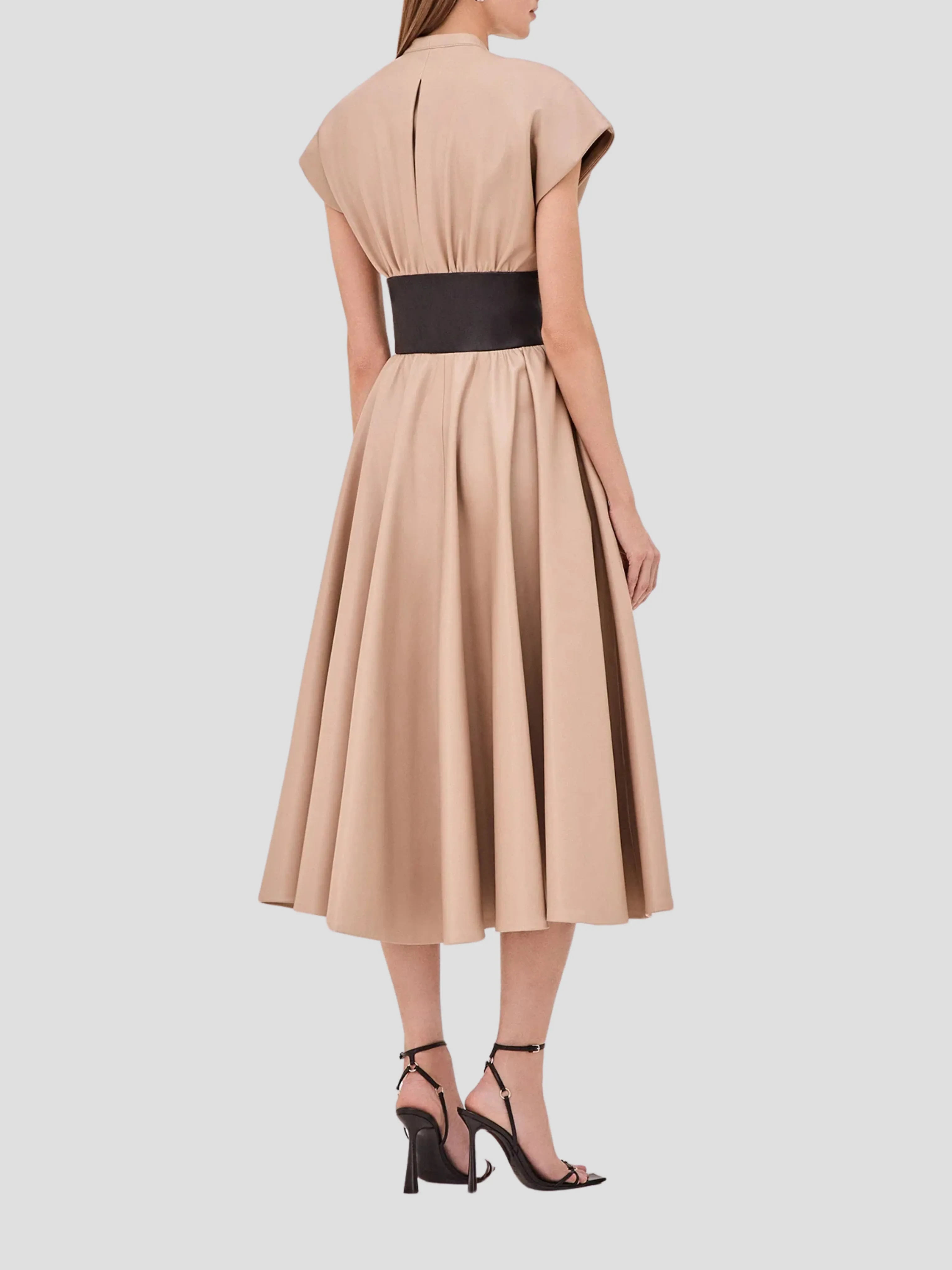 Viktora Belted Dress
