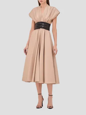 Viktora Belted Dress
