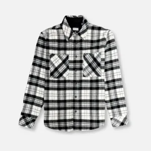 Vino Plaid Flannel Shirt