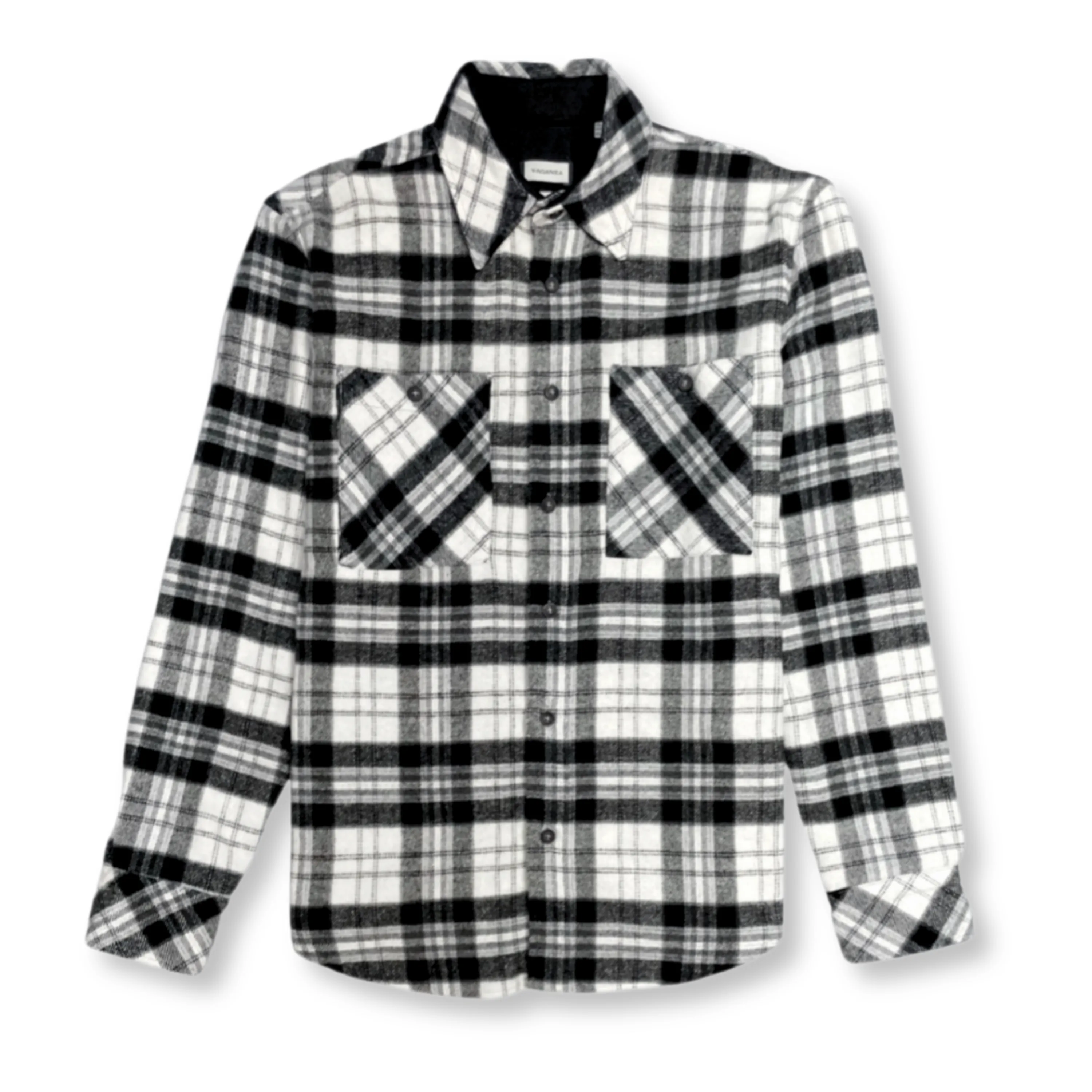 Vino Plaid Flannel Shirt