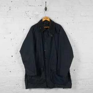 Vintage Barbour Border Jacket - Blue - XL