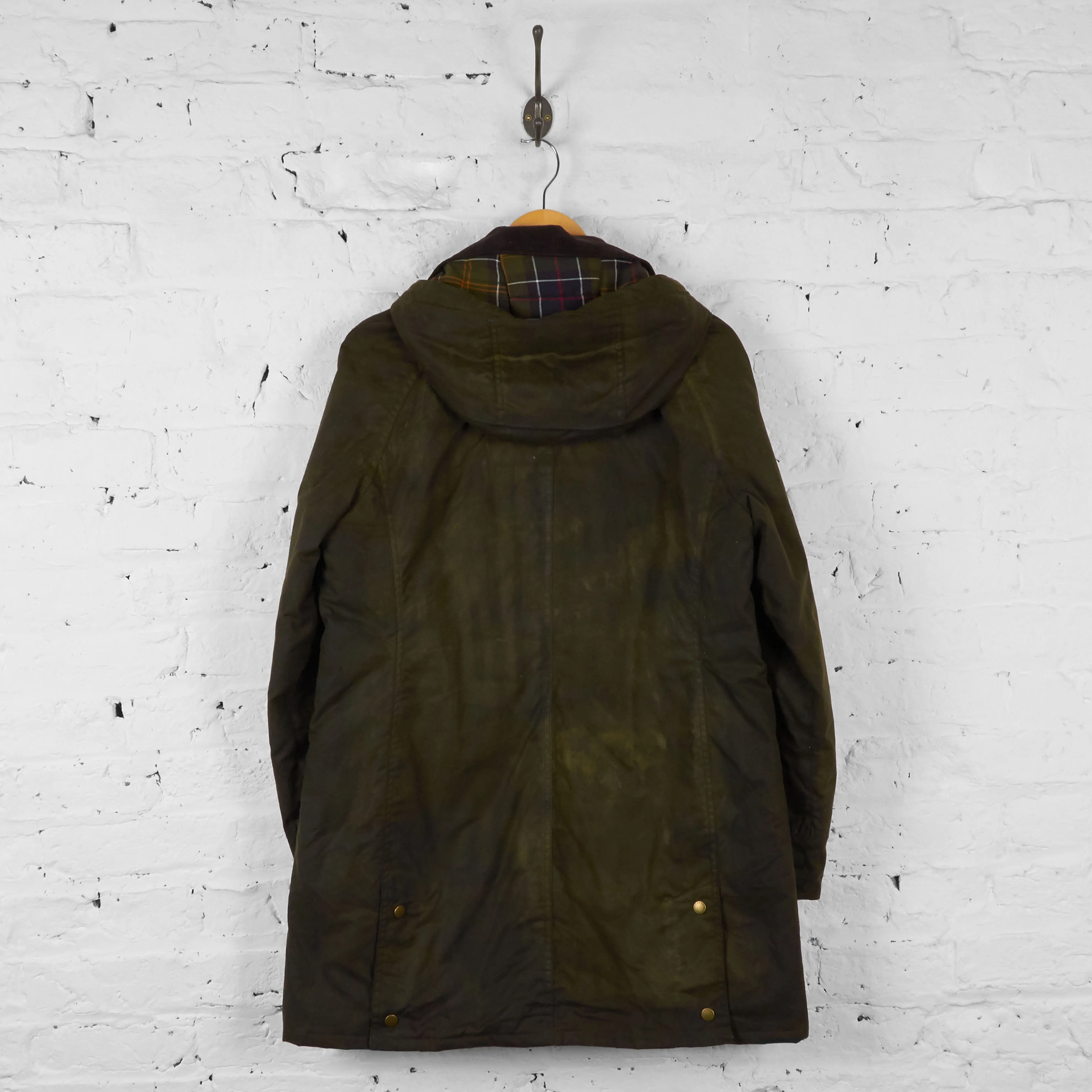 Vintage Barbour Wax Jacket - Khaki - L