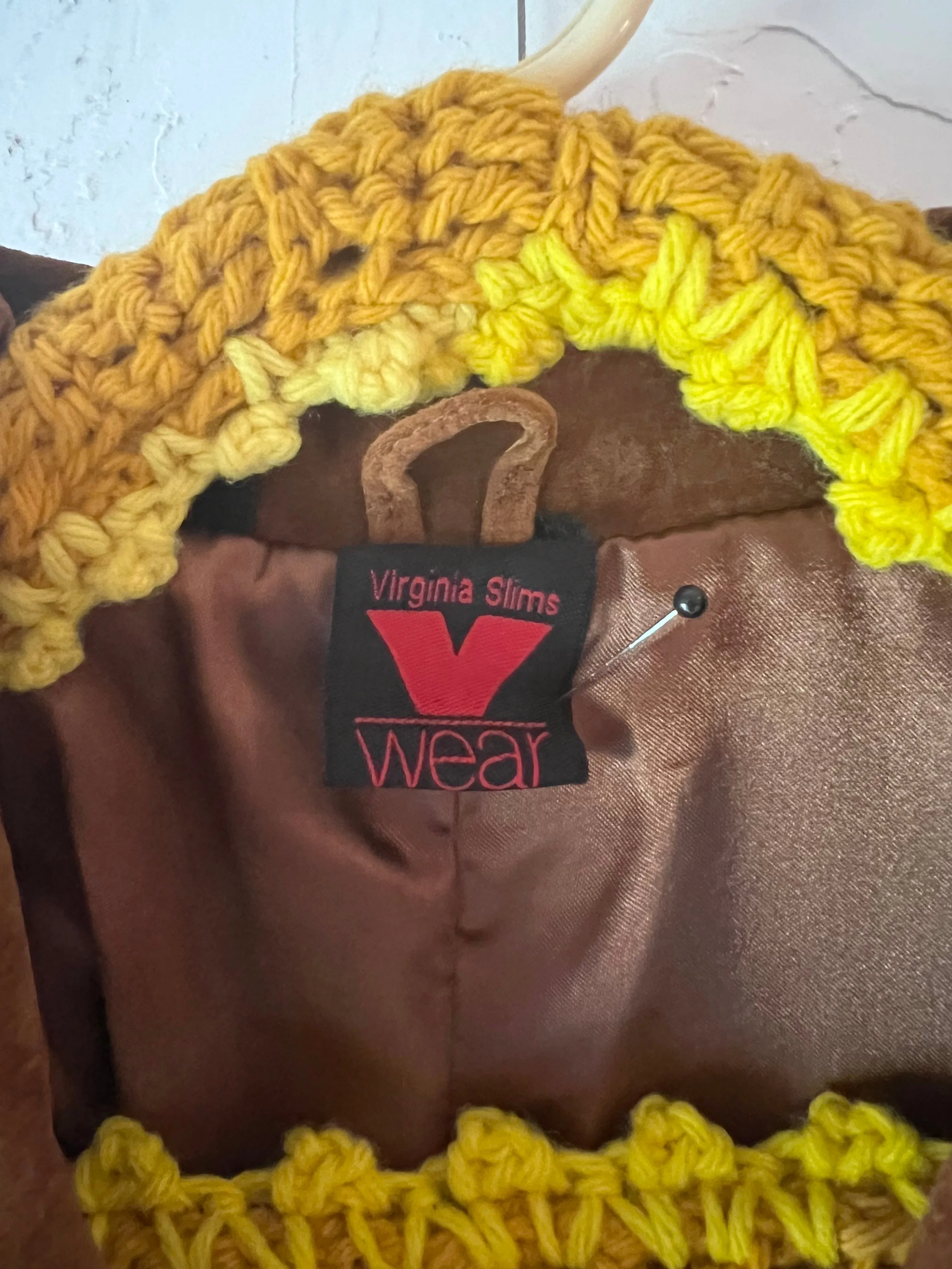 Virginia Slims Suede Jacket
