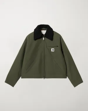 W' Newkirk Jacket Office Green/Camo Leo