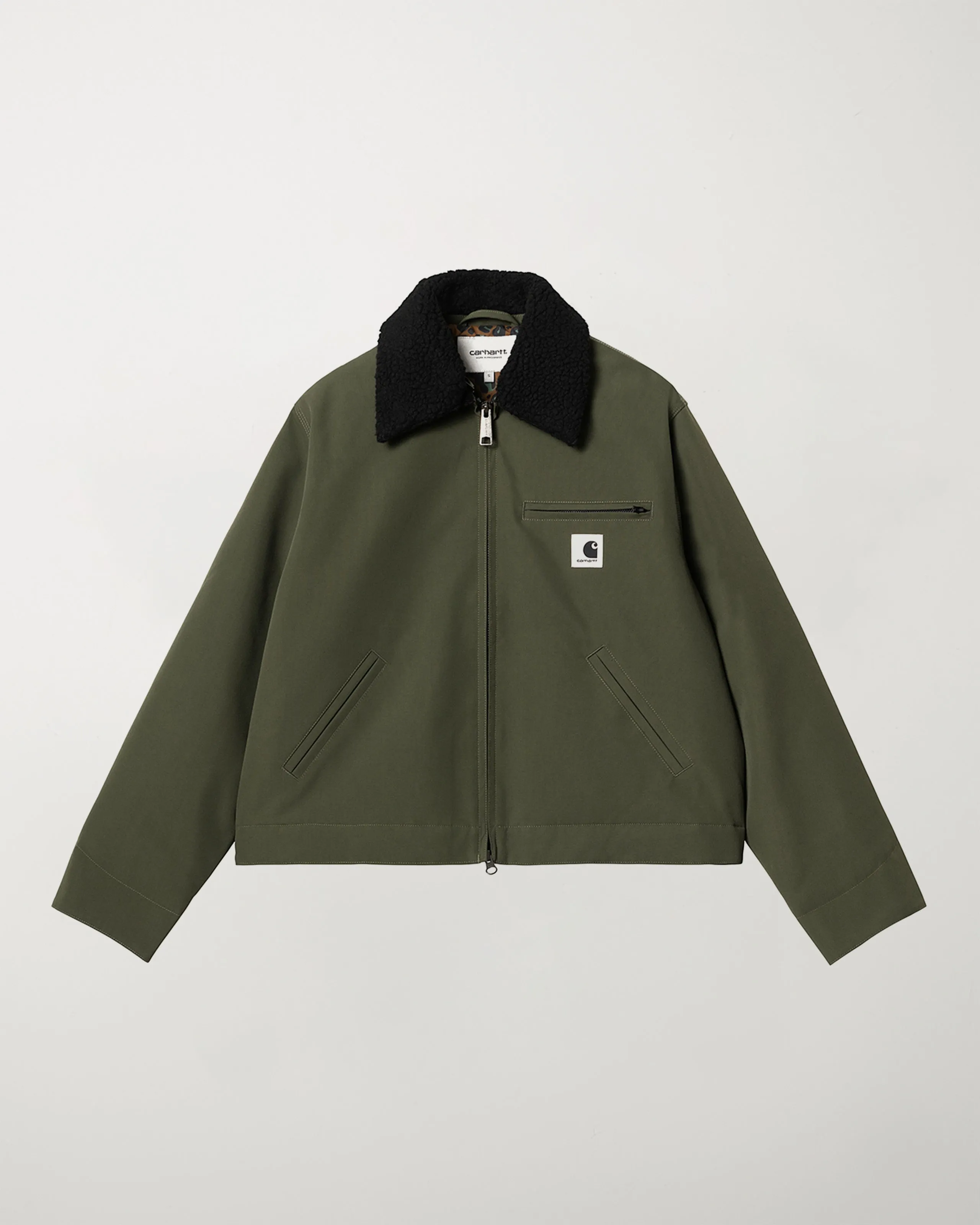 W' Newkirk Jacket Office Green/Camo Leo