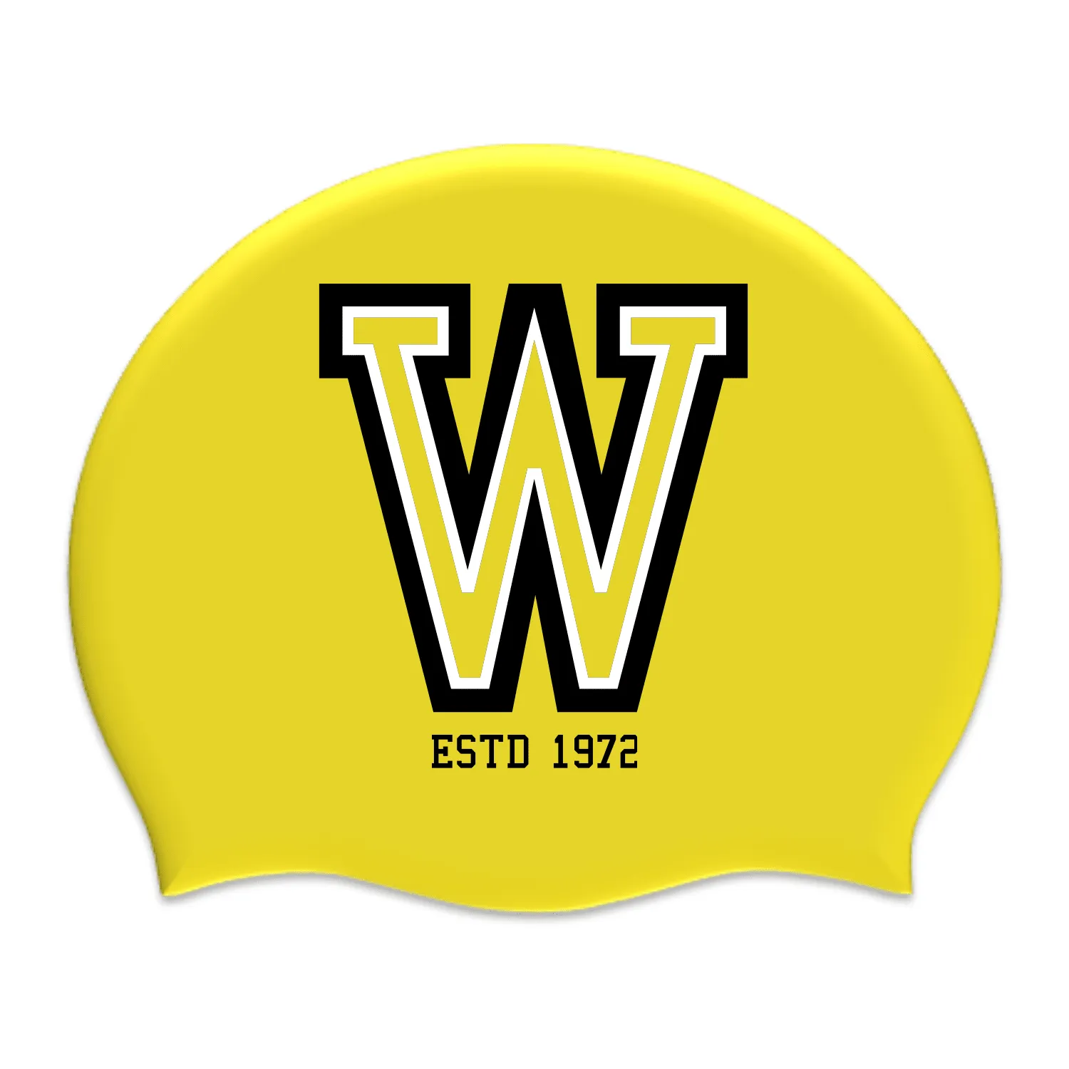 Warriors of Warrington Swimming Club Silicone Suede Swimming Cap