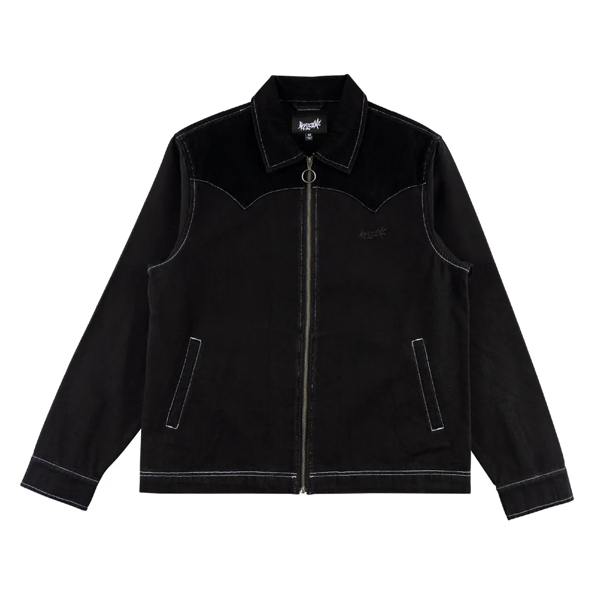 Welcome - Outlaw Western Yoke Canvas Jacket Black
