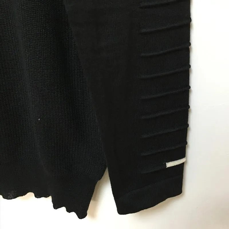 West Louis™ Round Neck Patchwork Quality Knitted Pullover