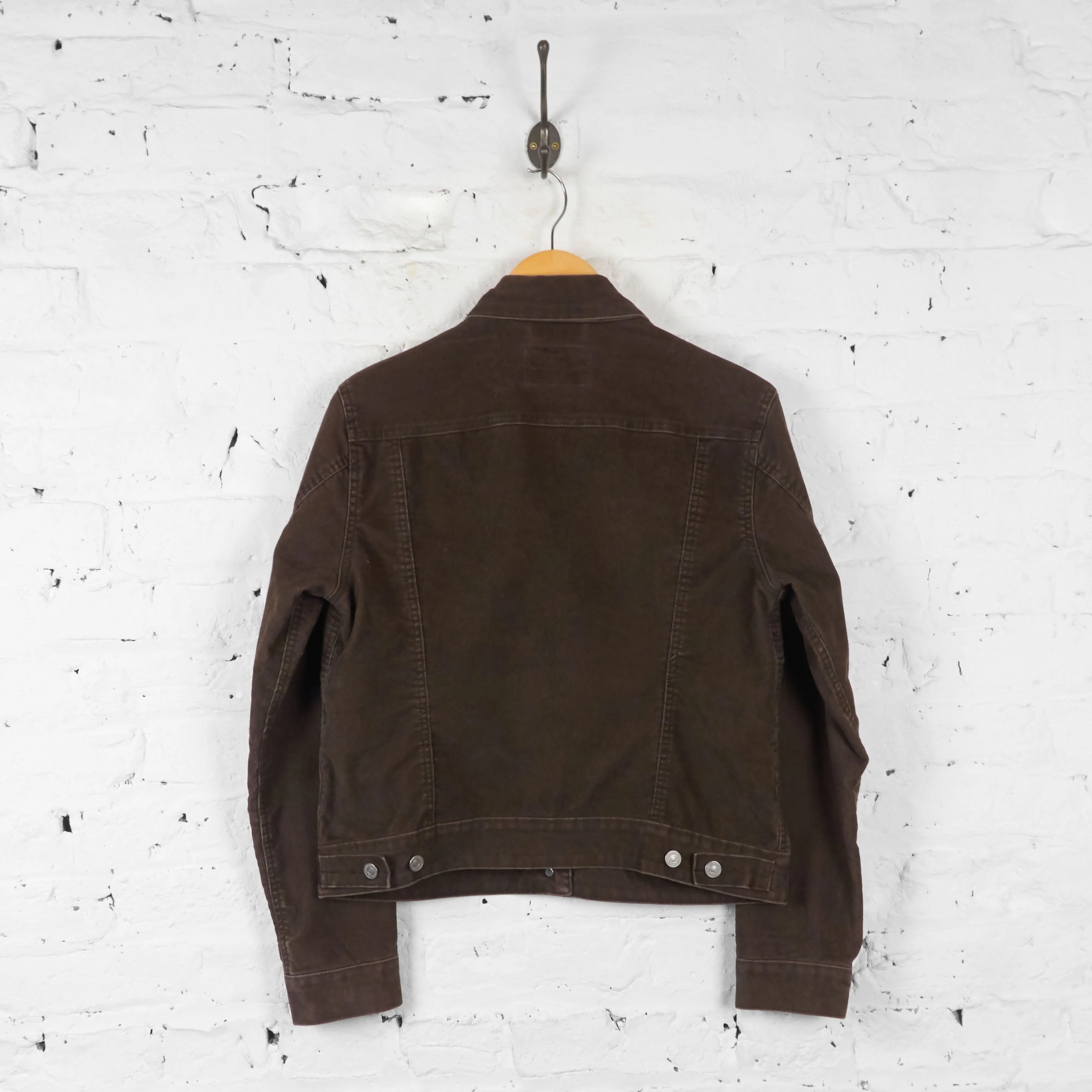 Womens Levis Corduroy Jacket - Brown - Womens M