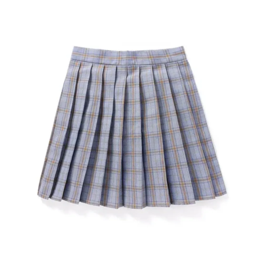 Women's Mini Plaid Skirt | Pleated
