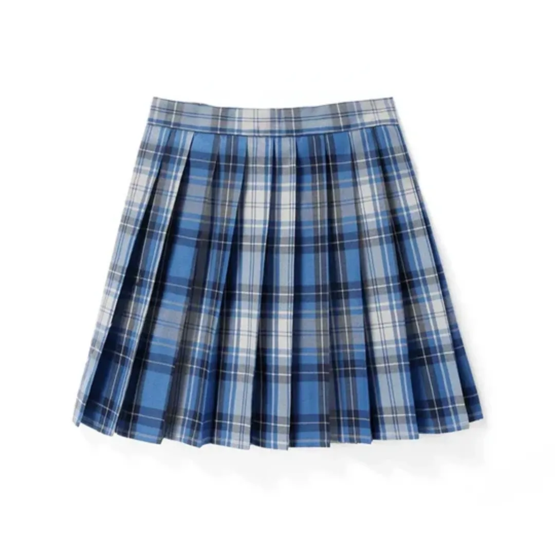Women's Mini Plaid Skirt | Pleated