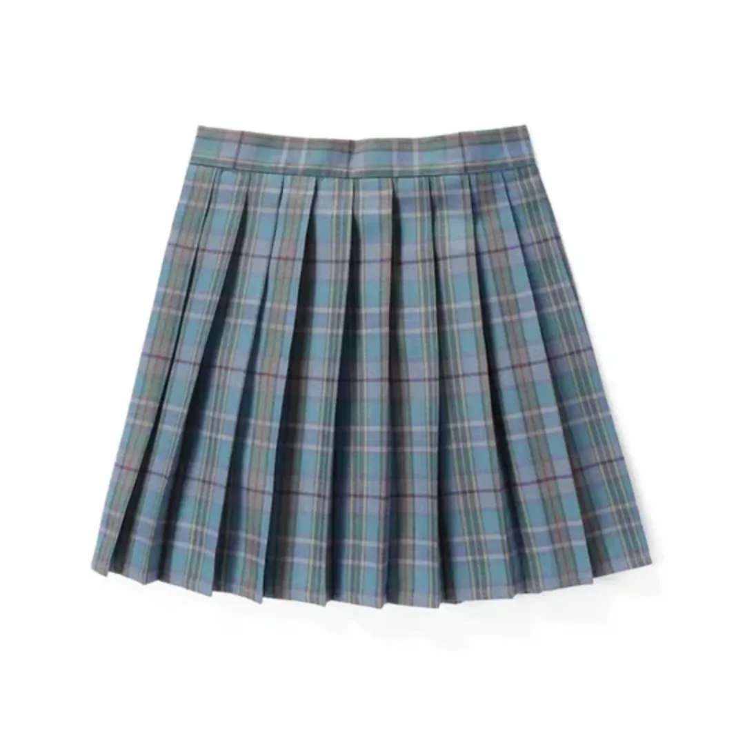 Women's Mini Plaid Skirt | Pleated