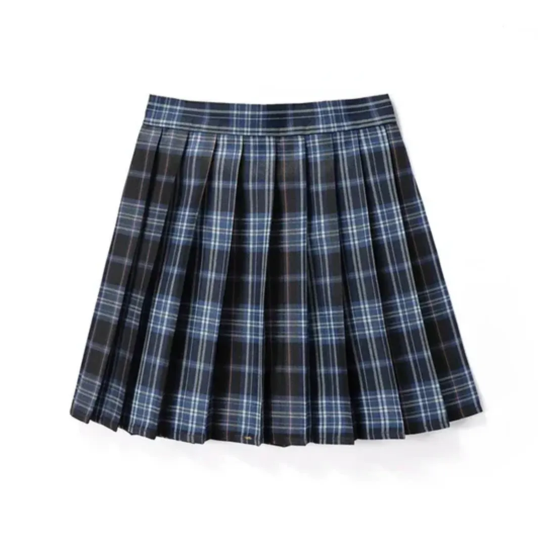 Women's Mini Plaid Skirt | Pleated