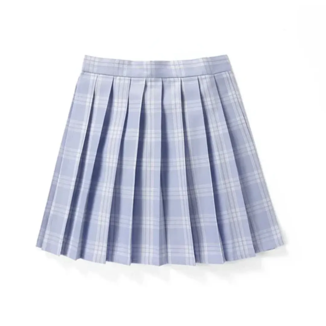 Women's Mini Plaid Skirt | Pleated