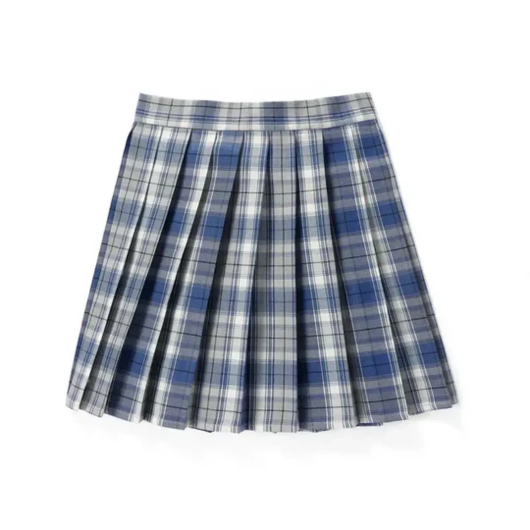 Women's Mini Plaid Skirt | Pleated