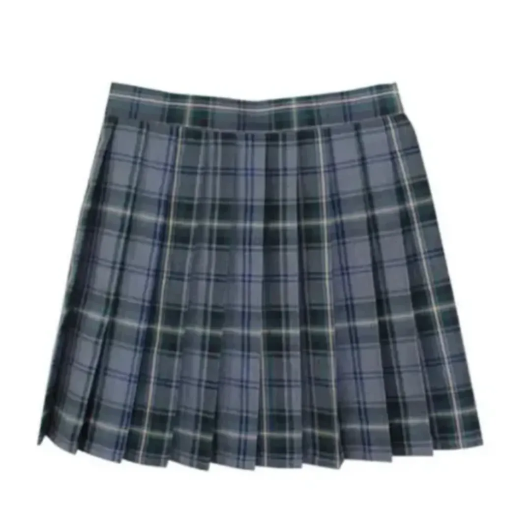 Women's Mini Plaid Skirt | Pleated