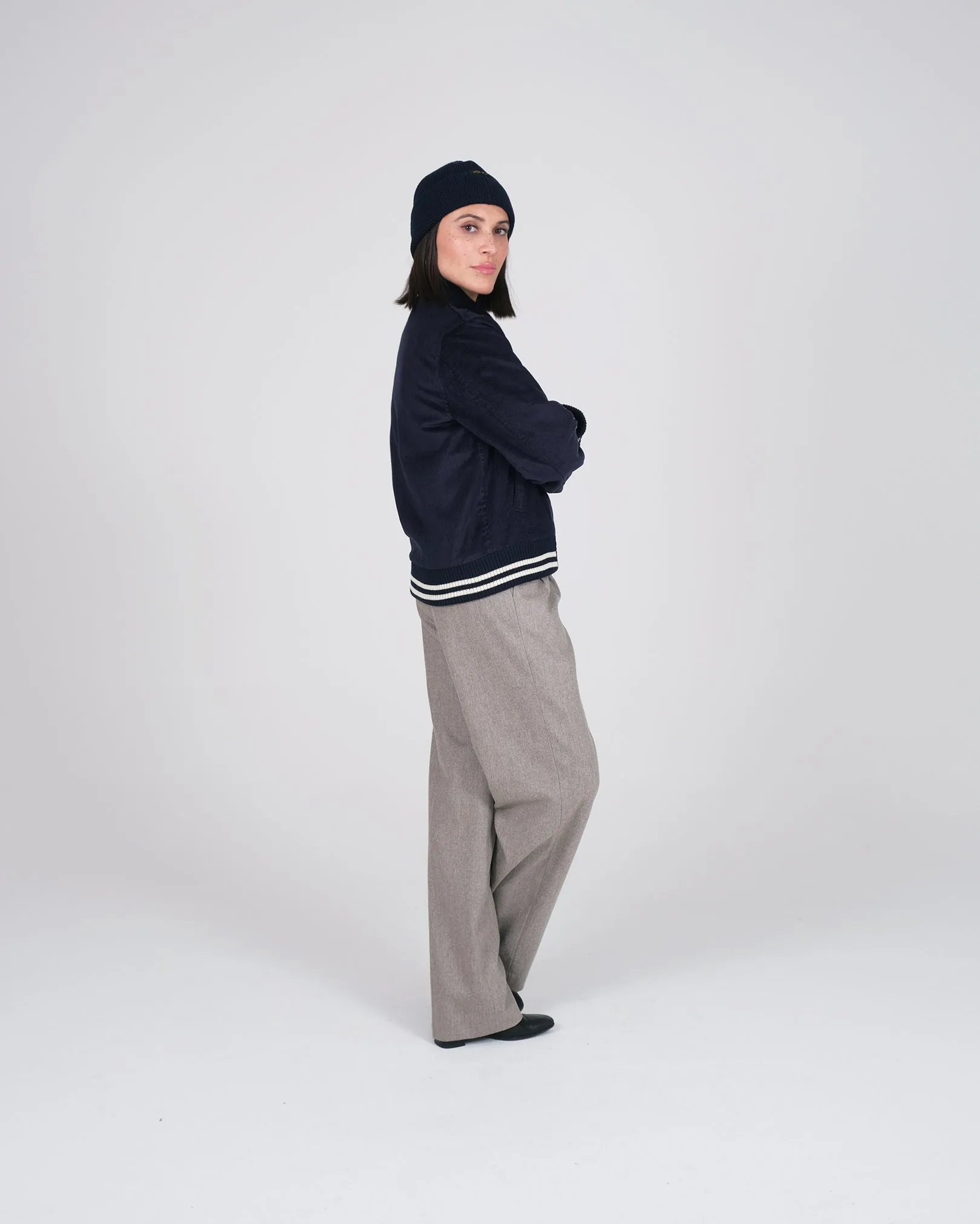 Women's Team Jacket - Navy