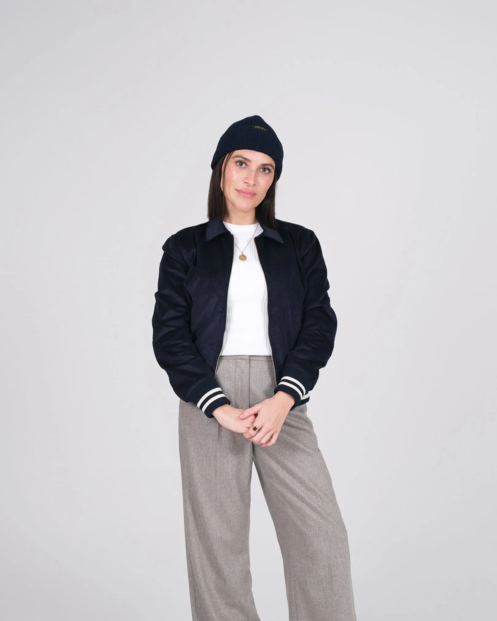 Women's Team Jacket - Navy