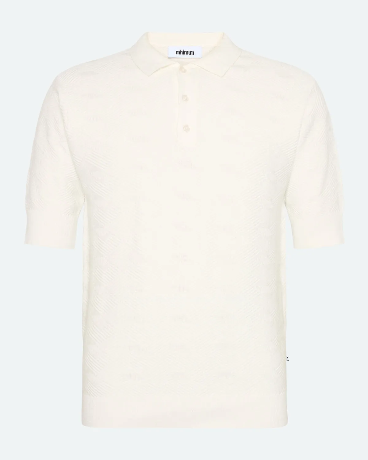 Wyatt knit polo 4121 - Coco Milk