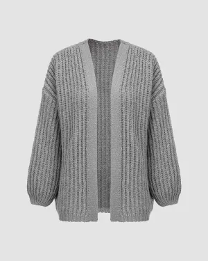 Wyvern Oversized Knit Cardigan