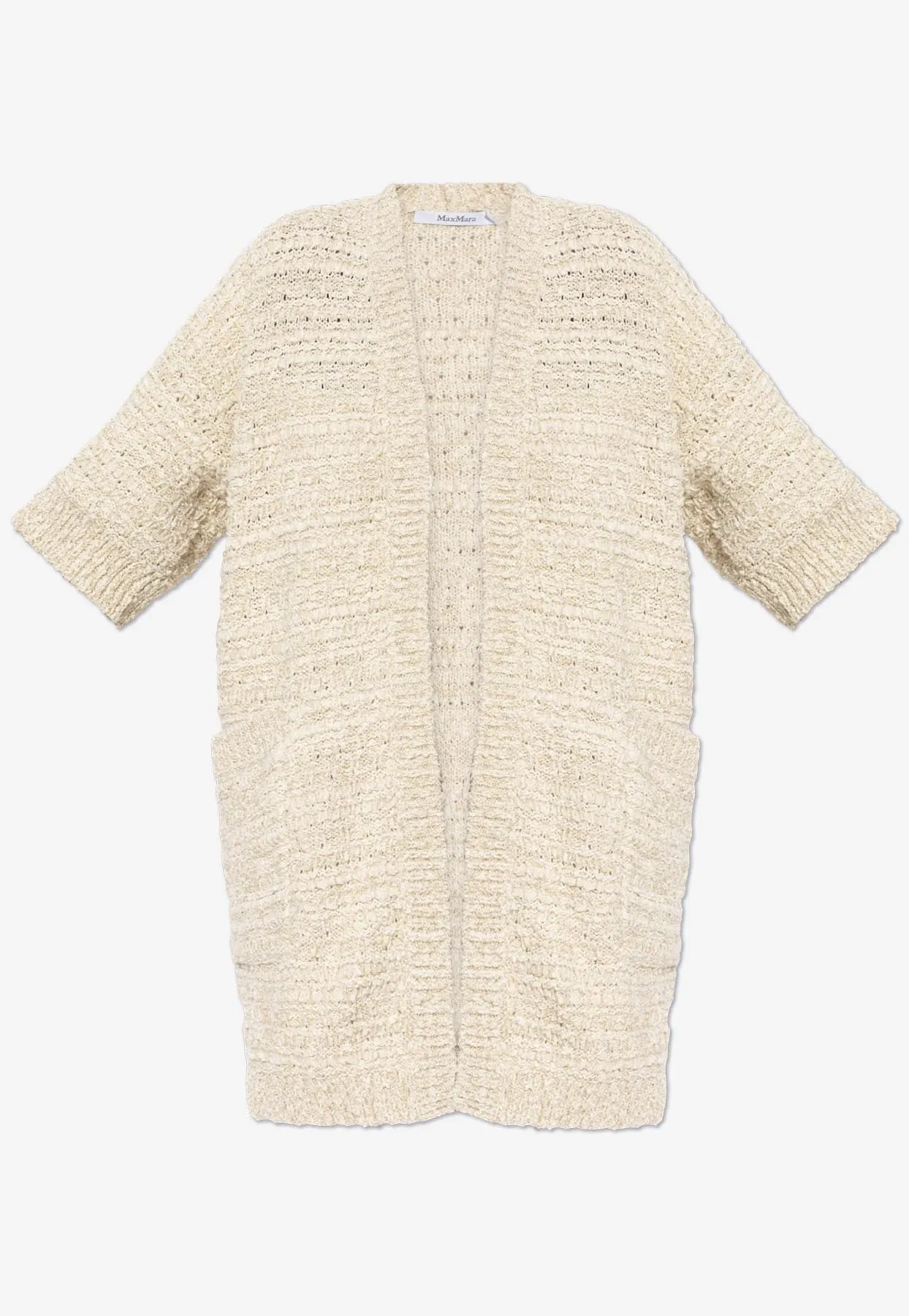 Zulma Open-Front Knitted Cardigan